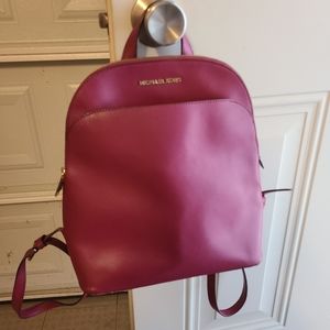 Michael kors backpack purse  magenta pink